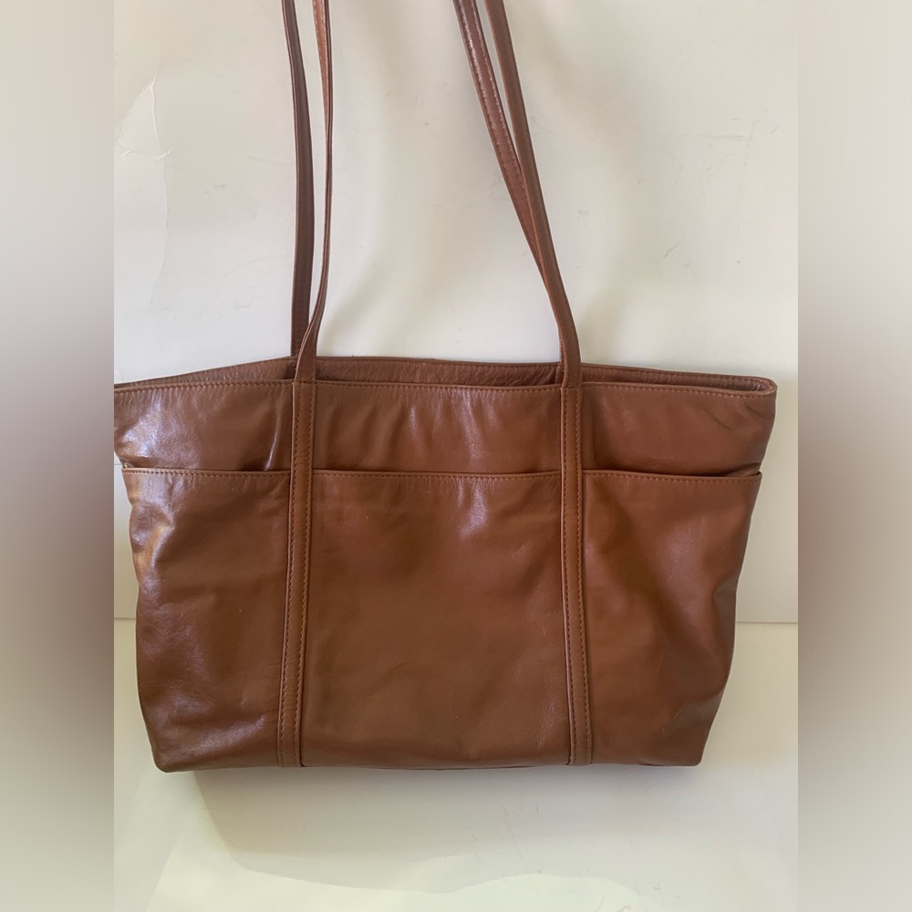 latico Brown Leather Tote Bag